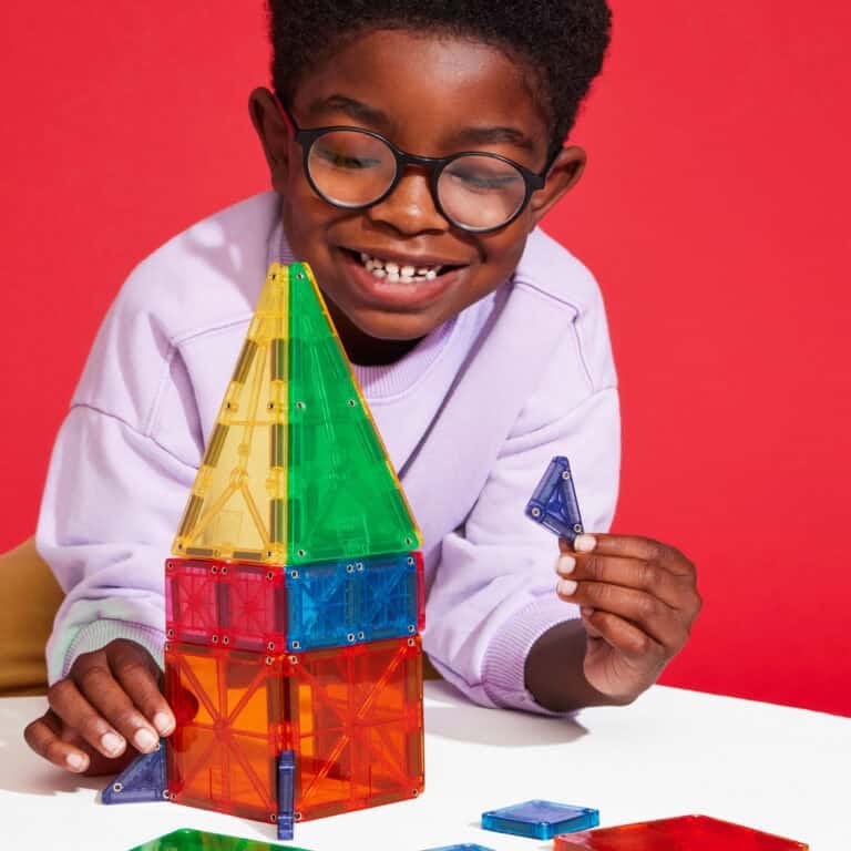 Mágneses Szett (20 darabos) MAGNA-TILES + MikroMAGS - Image 2