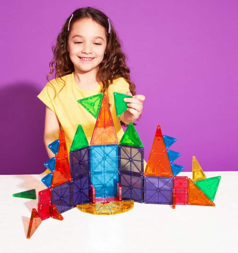 Mágneses Szett (46 darabos) MAGNA-TILES + MicroMags kombo - Image 2