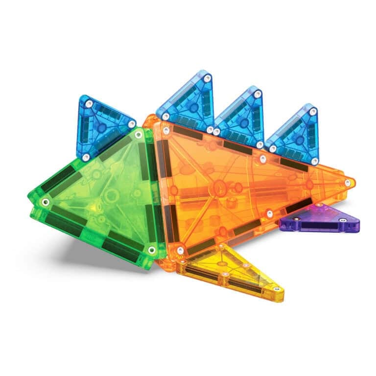 Mágneses Szett (46 darabos) MAGNA-TILES + MicroMags kombo - Image 4