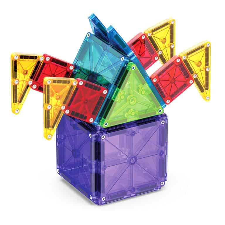 Mágneses Szett (46 darabos) MAGNA-TILES + MicroMags kombo - Image 5