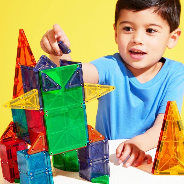 Mágneses Szett (62 darabos) MAGNA-TILES + mikroMAGS - Image 2