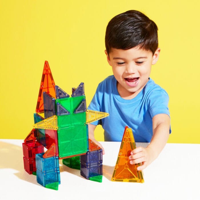 Mágneses Szett (62 darabos) MAGNA-TILES + mikroMAGS - Image 3