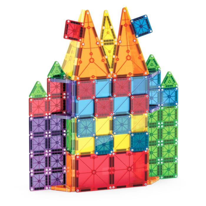 Mágneses Szett (62 darabos) MAGNA-TILES + mikroMAGS - Image 5