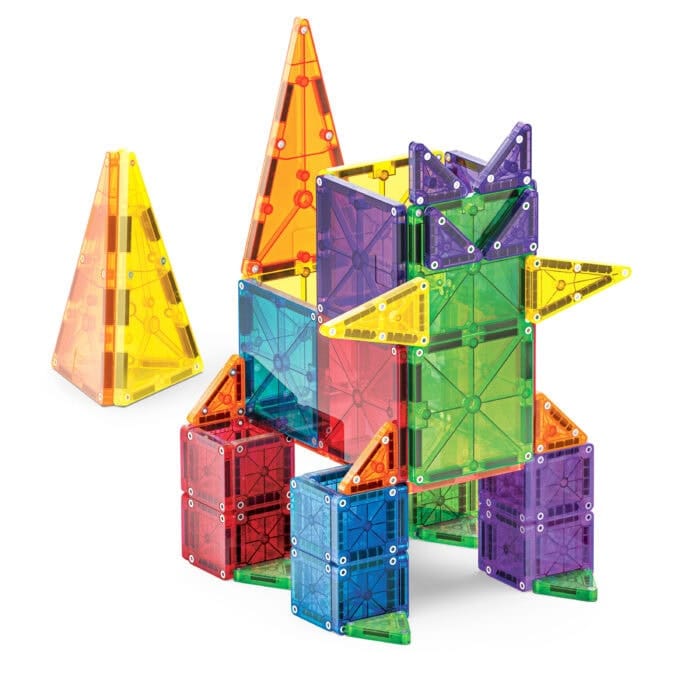 Mágneses Szett (62 darabos) MAGNA-TILES + mikroMAGS - Image 6