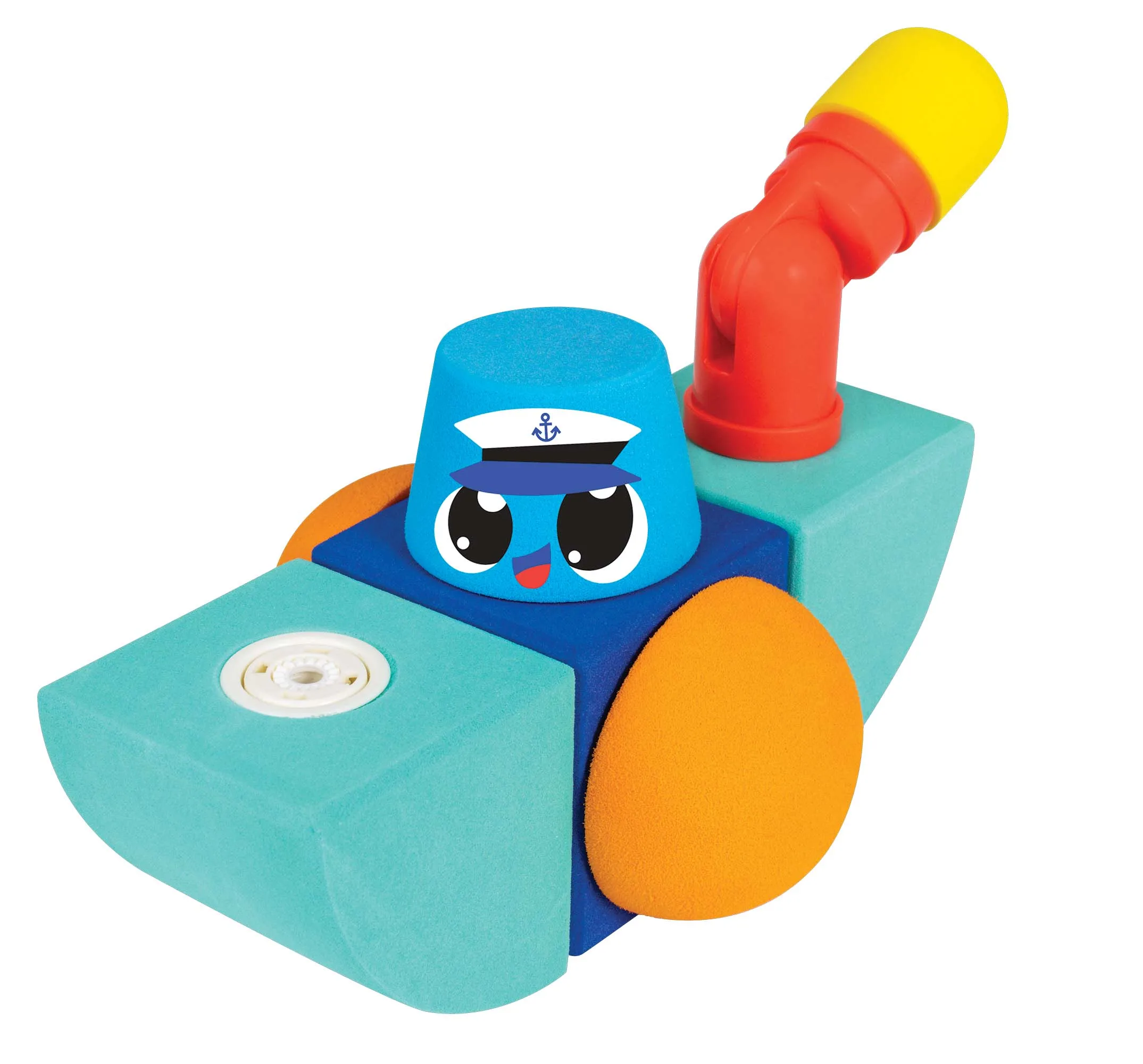 Mágneses habpuha építőelem szett - Hajó - Image 3